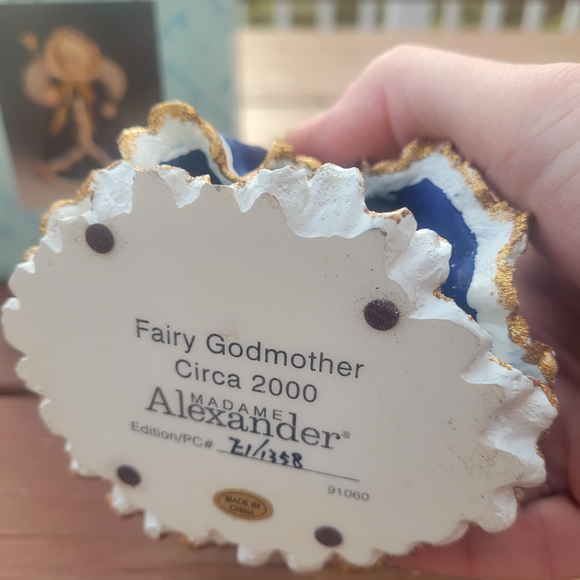 Vintage Madame Alexander Fairy Godmother Figurine 5.5" - Picture 7 of 9